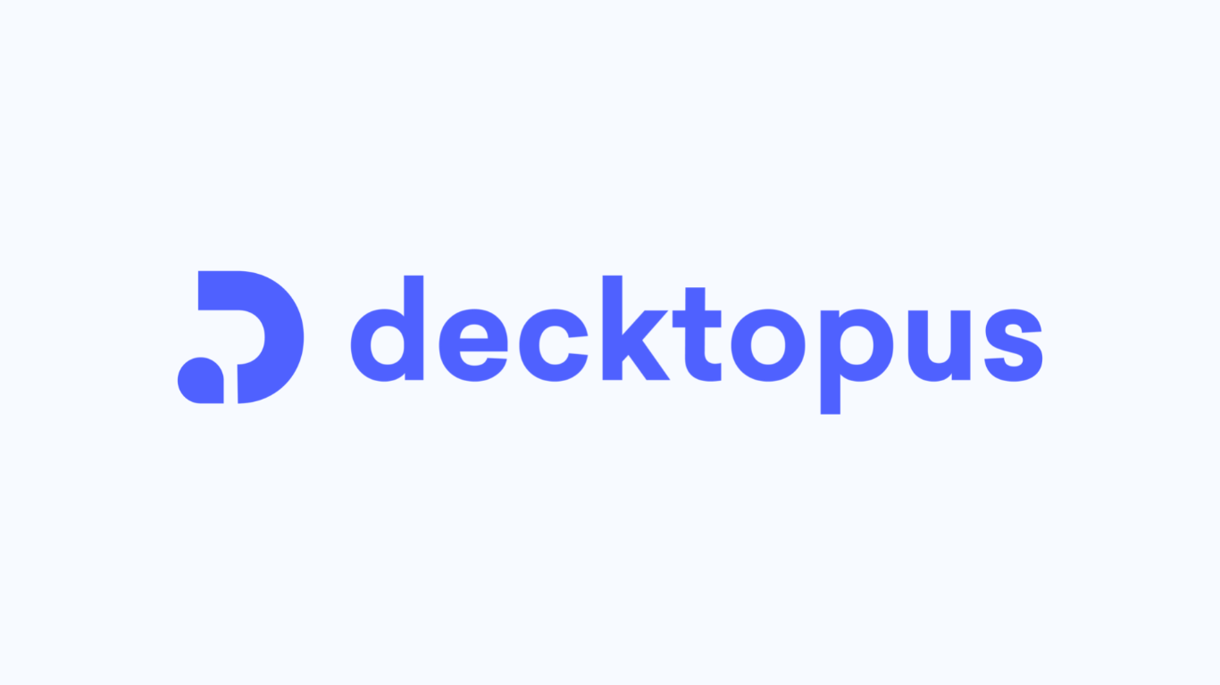 Decktopus I Quick Slide Decks for Busy Professionals